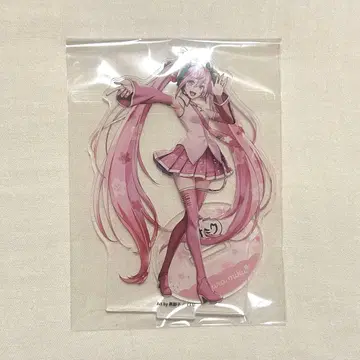 벚꽃 미쿠 호치 아크릴 스탠드