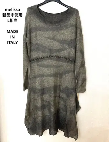 미사용 새상품 melissa ITALY 아린메 트리트 원피스 L