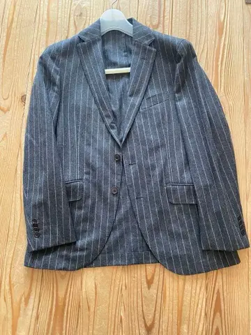 UNITED ARROWS 스트라이프 비즈니스 정장 자켓