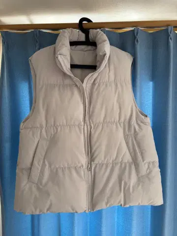 [ GU ] 히트 패디드 오버 사이즈 베스트