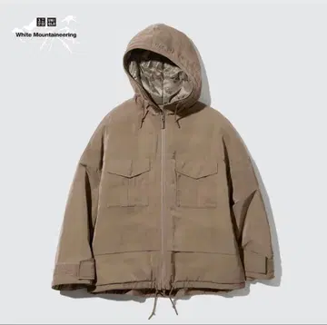유니클로 White Mountaineering 하이브리드 다운
