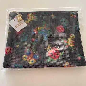 페이러 하이디 메쉬 파우치 블랙 M