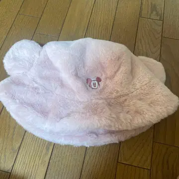 디즈니 미키 귀 달린 버킷햇 핑크