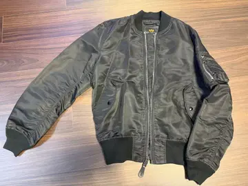 블랙 MA-1 플라이트 자켓