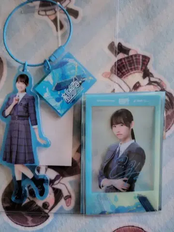 사카미치 시리즈 키링 사인 포함 카드