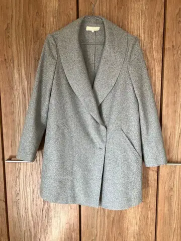 언타이틀 코트 자켓 라이트 그레이