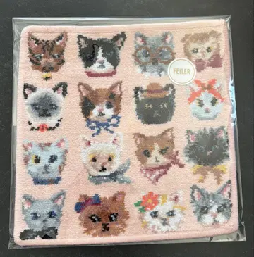 러브러리 바이 페이러 러브러리 프리티 캣츠 손수건 타월