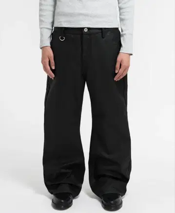 asap mode Stacked Oil Coating Pants XL