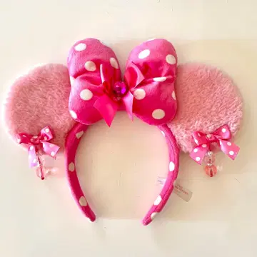 TOKYO Disney RESORT 머리띠 핑크 도트