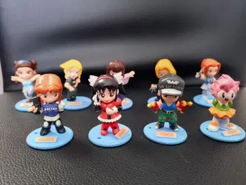 스트리트 파이터 세가 게임 캐릭터 피규어 갸루 9p 세트