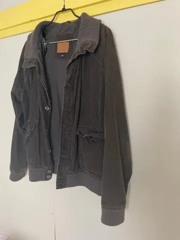 다크 그레이 코듀로이풍 자켓 L 사이즈