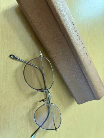 MASUNAGA 증영안경 메탈 프레임 오벌 안경