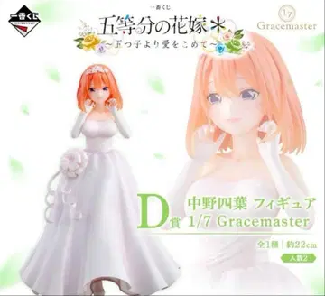 5등분의 신부 제일복권 D상 나카노 네잎 피규어 Gracemaster