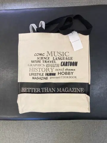 프레임워크 베터 댄 굿 토트백