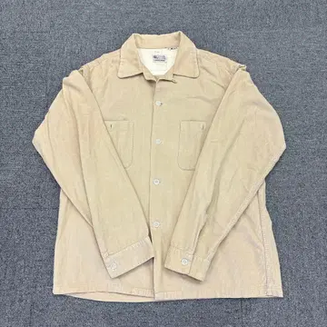 코듀로이 긴팔 버튼 셔츠 사이즈 M