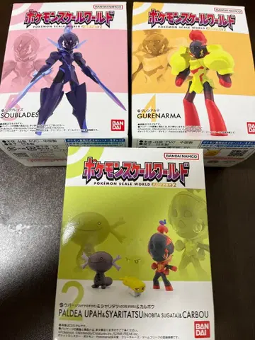 포켓몬 스케일 월드 카르보우 글래이드마 소브레이즈 세트