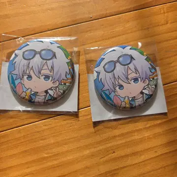 주술회전 마루쿠지 Aloha vibes 캔뱃지 고죠 사토루