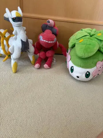 포켓몬 센터 봉제 인형 3개