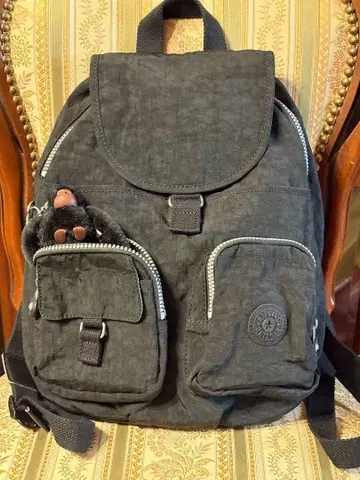 블랙 중형 럭색/백팩