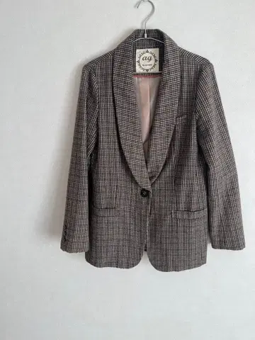 ag by aquagirl 테일러드 자켓 체크 가을/겨울