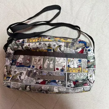 무민 코믹 프린트 숄더백