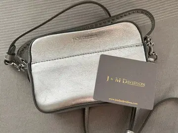 J&M DAVIDSON 숄더백 페블 미니 실버