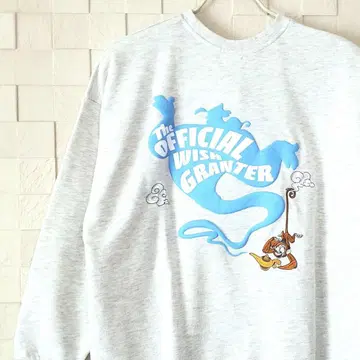 새상품 디즈니 알라딘 아부 지니 트레이닝복 맨투맨 M