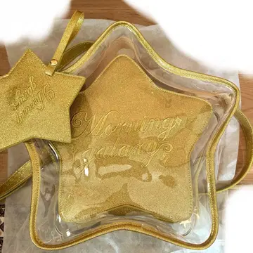 덕질 2way 별 모양 클리어 백