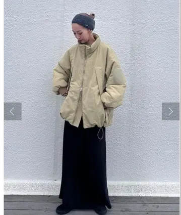 팔크로 한정판 PON 기획 충전솜 스탠드 카라 자켓 아우터