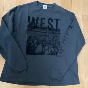 WEST. LIVETOUR AWARD 후지이 류세이 프로듀스 롱 T셔츠