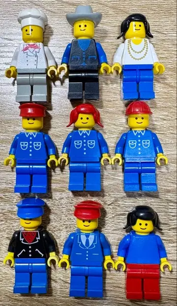 레고 미니 피규어 기차 7824 Train Station