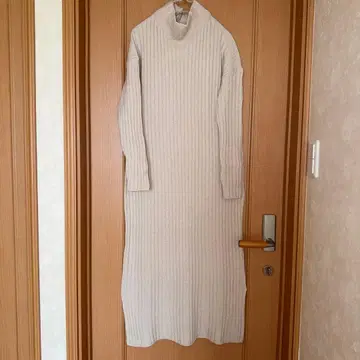 언타이틀 니트 원피스 캐시미어 혼방