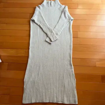 언타이틀 니트 원피스 캐시미어 혼방