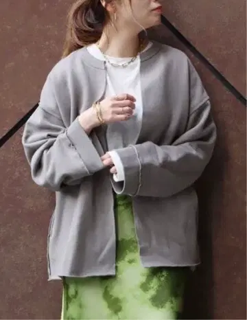 JOURNAL STANDARD 컷오프 스웨트 가디건