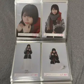 사쿠라자카46 야마시타 시즈키 머플러 코디 브로마이드