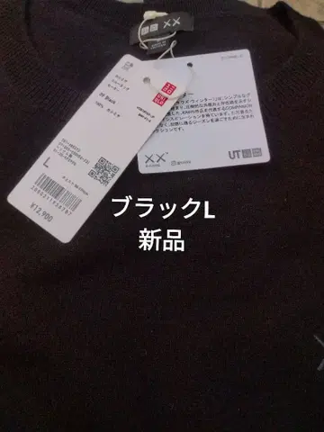 새상품 카우스 윈터 캐시미어 스웨터 L 블랙 유니클로