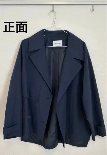 LACOSTE 숏 트렌치코트 여성용 40 사이즈 ( XL 상당 )