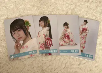 히나타자카46 사토 유우하 2025년 유카타 컴프 브로마이드