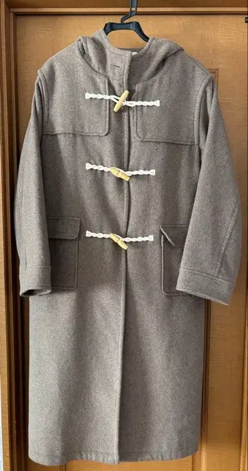 Ungrid 후드 부착 더플 코트