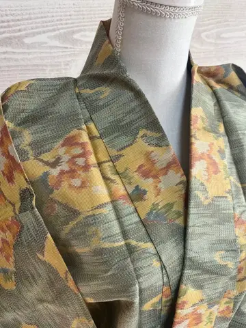 기모노 오시마 명주?