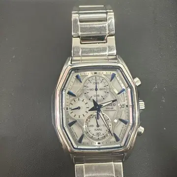 WIRED 솔라 크로노그래프 손목시계