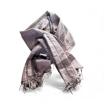 캐시미어 대형 스톨 베이지