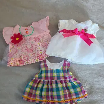 포포짱용 드레스 3벌 세트