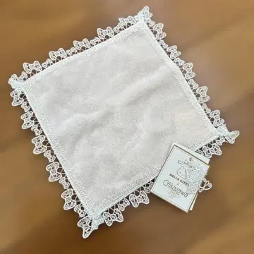 [ 새상품 ] 긴자와 레이스점 HELLO KITTY 타월 손수건 일본제