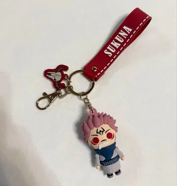 큐티1 주술회전 양면 스쿠나 키링 큐티1 러버