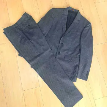 ORIHICA 스트라이프 싱글 셋업 Y4 그레이