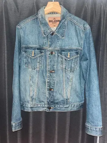 BIG JOHN 데님 자켓 짧은 기장 M 사이즈
