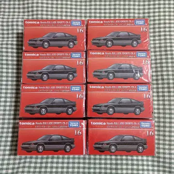 토미카 프리미엄 16 출시 기념 사양 혼다 발라드 스포츠 CR-X 8대
