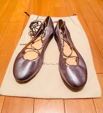 [ 미사용 새상품 ] FABIO RUSCONI 발레 슈즈 38 실버