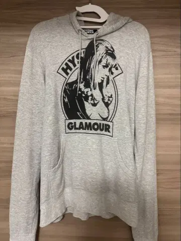HYSTERIC GLAMOUR 그레이 후드티 M